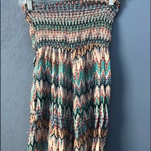 patterned romper